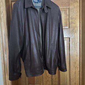mens Ralph Lauren/ POLO leather jacket